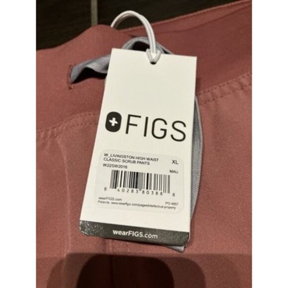 NWT Figs Livingston High-Waist Classic Scrub Pants Size XL - Picture 2 of 4
